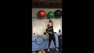 MLB Veteran Marlon Byrd in his 1st Kettlebell Sport competition