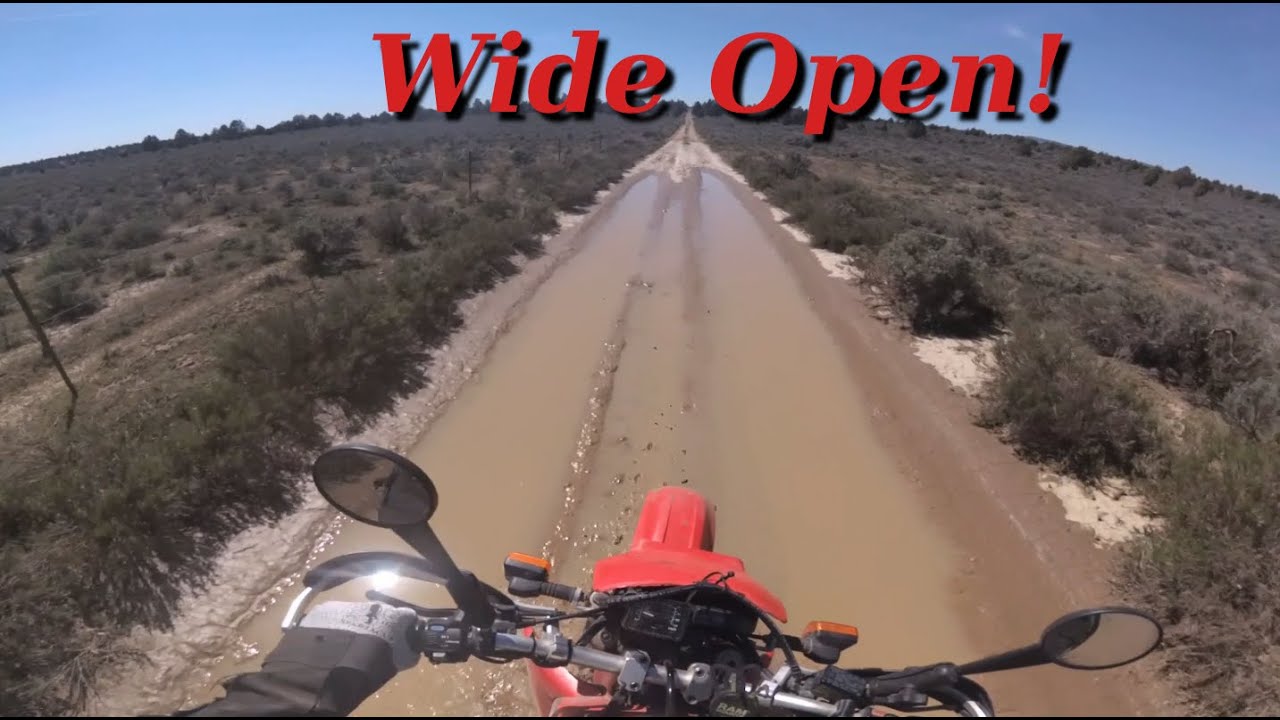 Xr650l Desert Ride Youtube