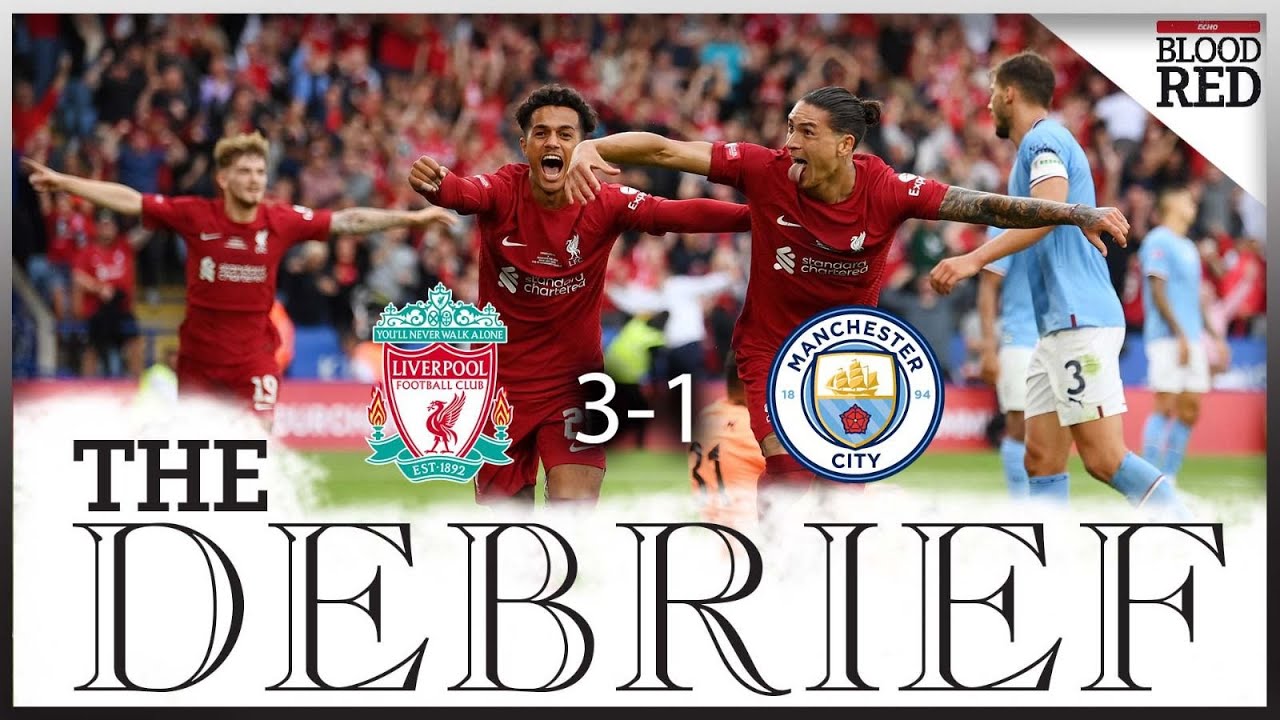 Darwin Nunez Scores! | Liverpool 3-1 Man City Community Shield Reaction ...