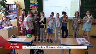 ŠTĚTÍ: Na ZŠ Ostrovní proběhl 11. června pyžamový den