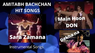 Amitabh Bachchan Special | Instrumental Songs | Bollywood old instrumental songs