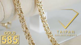 Taipan 14K 585 Gold Königskette 60cm 6mm