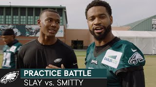 Darius Slay & DeVonta Smith BATTLE IT OUT in Practice | Philadelphia Eagles