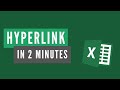 Turn a URL into a Clickable Link in Excel with the HYPERLINK function! [2 Minute Tutorial]