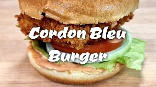 Cordon Bleu Burger #burger #shorts