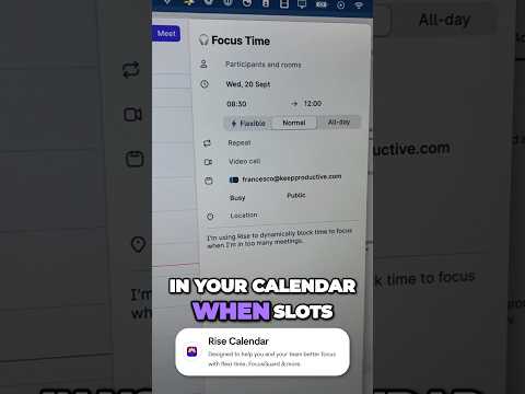 Rise Calendar quiere ser tu próxima aplicación de calendario #productividad