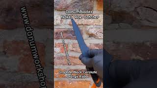 New Naked Roe Catcher Graphite black Cerakote orange Kydrex. Check it out on  www.danumworkshop.com