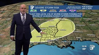 KATC Weather Forecast 10pm 01-02-25