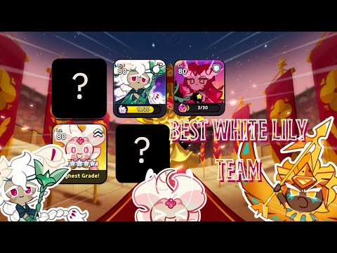 [NEW] MUST BUILD TEAM OP META White Lily Team Toppings & Guide: Cookie Run Kingdom