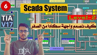 6:كيفية ادخال وعرض القيم على واجهة سكادا من الصفر؟-كورس سكادا المستوى الثاني -   SCADA Course level2