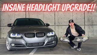 The BEST HEADLIGHTS For Any E9X!! (2009 E90 335i)