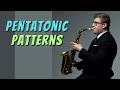 Pentatonic Scales on Saxophone | Patterns and Usage