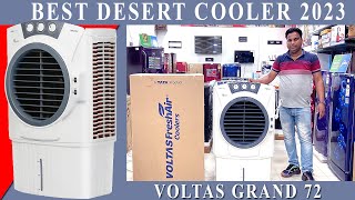 BEST COOLER FOR HOME 2023/VOLTAS COOLER/72L/GRAND/सबसे बढ़िया कूलर 2023/UNBOXING AND REVIEW IN HINDI