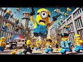 Despicable me 4 but Minion in jail - Lego City Prison break