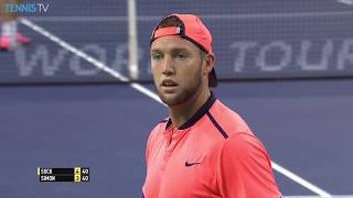Jack Sock at his best on the ATP Tour