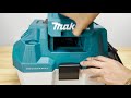 【makita】マキタ18vコードレス小型乾湿両用集塵機開封