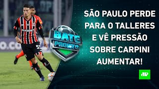 São Paulo PERDE em ESTREIA na Libertadores; Domingo tem FINALÍSSIMA Palmeiras x Santos | BATE-PRONTO