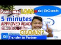 Paano mag loan sa gcash | simple guide for gloan | 5 minutes approved agad | utang serye