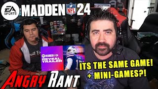 Madden 24 - Angry Rant - Cover Reveal & Trailer Reaction!