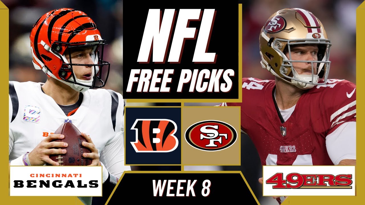 BENGALS Vs. 49ERS NFL Picks And Predictions (Week 8) | NFL Free Picks ...