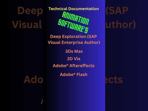 Animation Software Tools Technical Writing Content Writing #Content #Adobe #Documentation