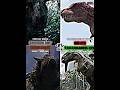 Indominus Rex Vs One-Eye Vs Disney Carnotaurus Vs Vastatosaurus-Rex #dinosaur #1v1edit #powerscaling