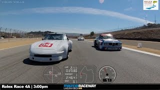 2015 Reunion - Rolex Race 4A Highlights - Car #54 (1970 Datsun 240Z)