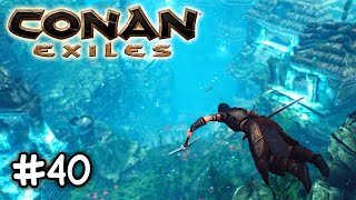 Conan Exiles #40 - Die Versunkene Stadt 🐟 Lets Play Deutsch