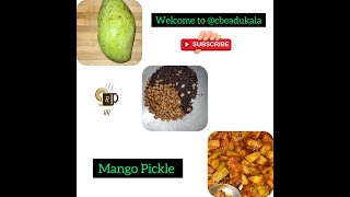 Mango Pickle |மாங்காய் ஊறுகாய் #oorugai  #pickle #cookingvideo #cooking #food