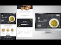 Create A Responsive 'Food / Restaurant' Website Design Using HTML CSS And JAVASCRIPT From Scratch