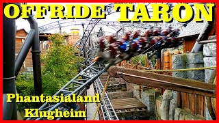 Taron Offride Phantasialand Klugheim die komplette fahrt des Intamin LSM Launch Coasters mit Musik