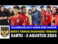 HUBNER BONGKAR HAL INI KE PUBLIK ‼️ TOP 9 Berita Timnas Indonesia Hari Ini ~ Sabtu, 3 Agustus 2024