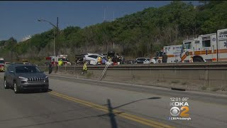 Multi-Vehicle Crash Closes Two Lanes Of Parkway East