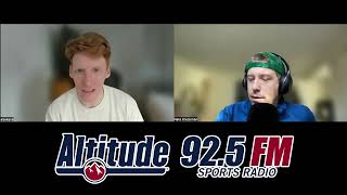 Nate Kreckman with Alex Kane of Sporttrade