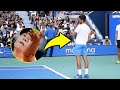 Novak Djokovic Impersonating Maria Sharapova! | US Open 2023