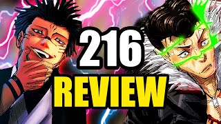 SUKUNA IS WAY TOO STRONG!! Jujutsu Kaisen Chapter 216 Review | Sukuna's Bathing Ritual