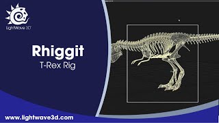 Lightwave 3D T Rex Rig