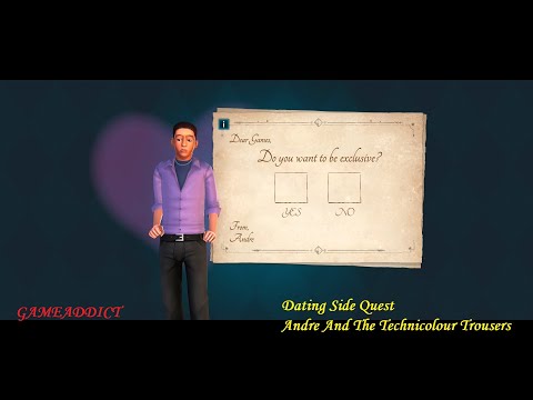 HARRY POTTER HOGWARTS MYSTERY– Exclusive Dating Quest, Andre Egwu, Andre & The Technicolor Trousers
