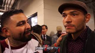 JOSE UZCATEGUI "TO ME DAVID BENAVIDEZ IS A REGULAR FIGHT, I DONT SEE NOTHING SPECIAL"
