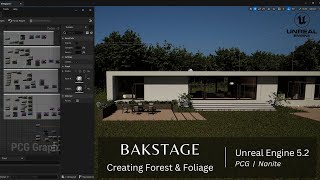 Backstage | Forest & Foliage | Unreal Engine 5.2 | PCG  Nanite