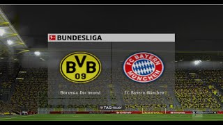 Borussia Dortmund Vs FC Bayern Munchen  | PES 6 SuperSonic Patch | Gameplay