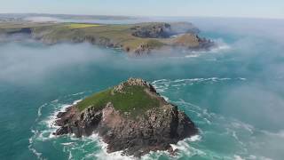 Polzeath and the Rumps from a Drone