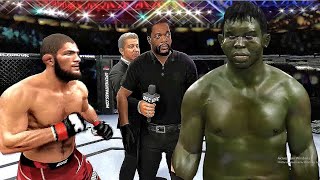 UFC 4 | Khabib Nurmagomedov vs. Young Hulk EA Sports