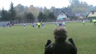 LKS Mazańcowice - Sokół Hecznarowice 23.10.2011 skrót