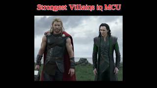 Strongest Villains in Marvel movies.#youtubeshorts #shorts