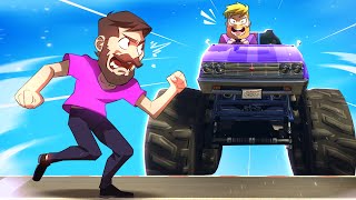 GTA 5 Monster Truck Deathrun!