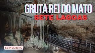 Uma das mais bonitas grutas do Brasil.