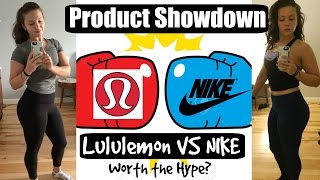 Lululemon Vs. Nike Leggings | High Rise Leggings Review | Worth The Hype?