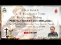 Misa Streaming || PW Santo Antonius dari Padua, Imam dan Pujangga || Kamis, 13 Juni 2024 Pk 12.00