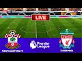 LIVE🔴| Southampton F.C. vs Liverpool F.C.  - Premier League 2024/25 | PES 21 Simulation